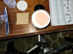 Molding my fat cock, an making it into a dildo! Clone-a-willy full process!