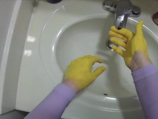 sexy, solo female, hand wash, sexy hand washing