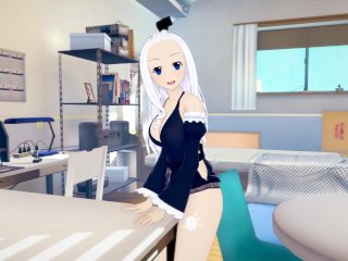 masturbate, squirting, mirajane strauss, オナニー