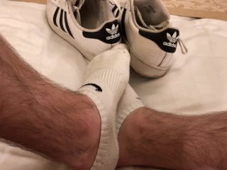 Using Adidas Superstar as a fucktoy