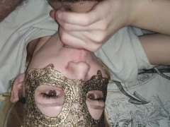 My teen girlfriend suck bals and deepthroat big dick. Gonzo. 60fps. 1080.