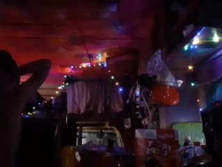 ftm making rainbow marshmallow squares naked & gagged