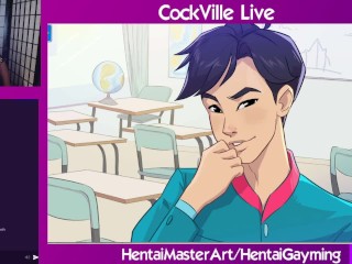 (Гей) Не бойтесь, Джейсон здесь! Коквилль #5 с хентайГеймингом