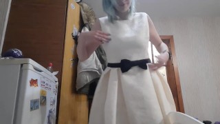 I Dance While Trying On Various Dresses From My Closet