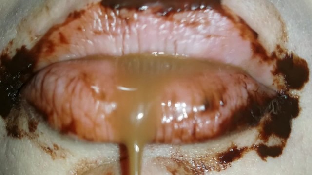 Guess the stuffing of my lips (ASMR video)