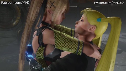 Cyberpunk Story: Marie Rose and Rainbow Mika - Futa x Female [MMJ]