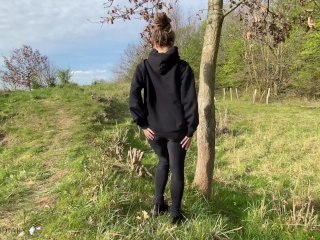 tinder girl fucked_outdoor in public nature on_a biketour