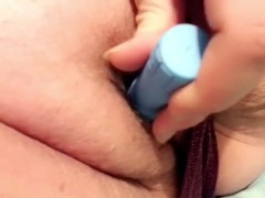 Daddy got me a new toy 