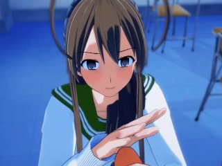 3D hentai HIGHSCHOOL OF THE DEAD Miyamoto Rei Titty fuck