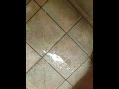 Public Bathroom Floor Piss FTM