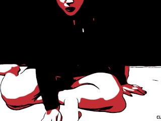 Ebony Vampire Transformation Video