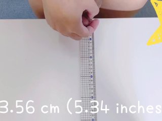 I measured the length of the phimosis penis