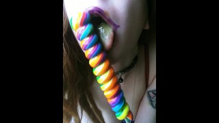 This Clown Just Loves Sucking !!!!  ( Sharkky Sunshine Nylon Blowjob Video )