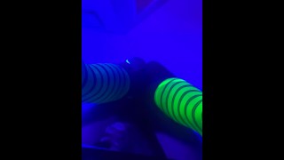 GLOW SLAVE FUCK PARTY