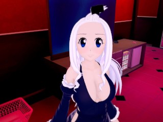 (3D Hentai)(Fairy Tail) Sexe Avec Mirajane Strauss