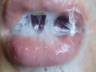 Do you want to cum from the whisper of_pink wet lips? (ASMR_VIDEO)