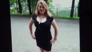 Amazingly big-titted horny wife is sick of his husband