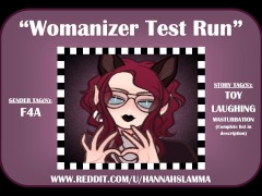 Womanizer Test Run