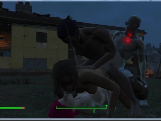 Fallout 4 Sex Mod | Foursome Sex | Porno Game |adult Games
