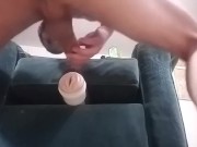 Monster cock stud creampies fleshlight 