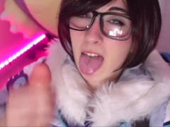 Mei from Overwatch PityKitty Blowjob handjob