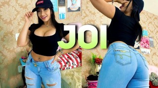 Gorgeous Latina JOI LED HANDJOB JERK OFF GUIDELINES