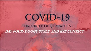 COVID-19: Хроника карантина | день 4  -собачий стиль и зрительный контакт