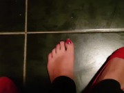 Preview 2 of My sweaty feet out of flats