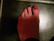 Preview 3 of My sweaty feet out of flats