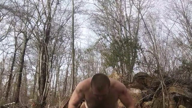 Naked Outdoor Workout #1