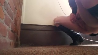 Pissing on the carpet with my coworker in the next room 