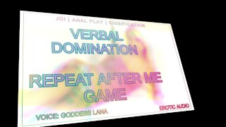 VERBAL DOMINATION GAME JOI ANAL