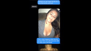 During Sexting I Teased My Husband With My Older Stepsister