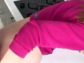 Did You_See My Scrunchy? - POV Real Sex_with Cute Teen 4K