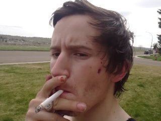 smoking fetish, solo male, amateur, exclusive