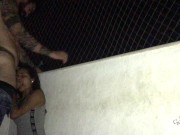 Preview 5 of I visited my stepcousin & fucked her ass on the apartment balcony