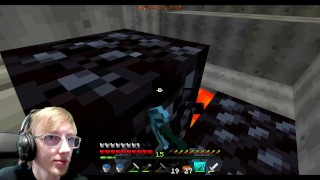 MINECRAFT SINGLEPLAYER SURVIVAL PART 3 Diamonds Sucked Me In Like A BRUH