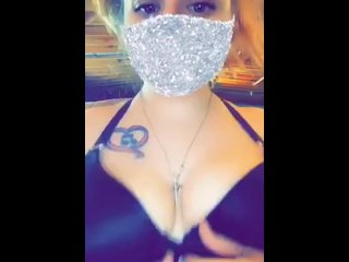 Can’t a girl just play with her boobies?