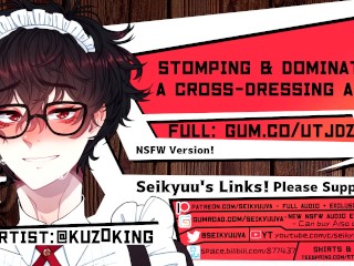 [BDSM (Dom) ASMR] Stomping on Crossdressing BF's COCK! PERSONA 5! - Pornhub Gay