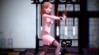 MMD R18 4k Nude Misaka ( Temtations ) 124