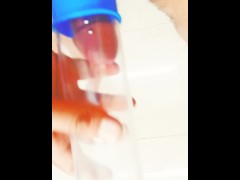 wake up exercise time thiny with big cum