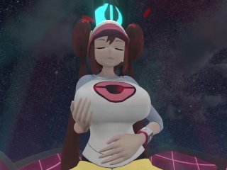 pokemon, fetish, giantess growth, breast growth