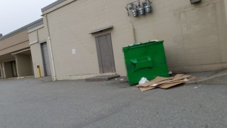 I pissed Behind A Dumpster