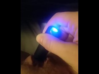 Close up pussy play with toy