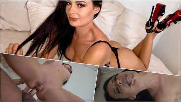  GETS HER FIRST MULTIPLE ANAL ORGASM!