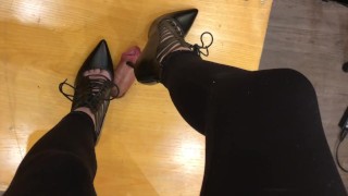 Shoejob CBT ankle laced heels