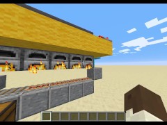 Minecraft Redstone tutorial Ep7 Super Smelter!! - Screenshot 10 of 16 - School