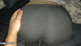 MOLLY Twerking 短靴他妈的多汁中出-睡衣之夜