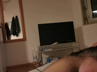 Very Handsome Boy can't Stop make Handjob