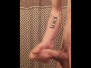 Pumping Out a Cumshot.